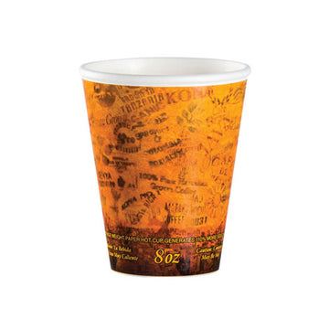 Dart® Fusion Escape Foam Hot-cold Cups, 12 Oz, Brown-black, 1,000-carton freeshipping - TVN Wholesale